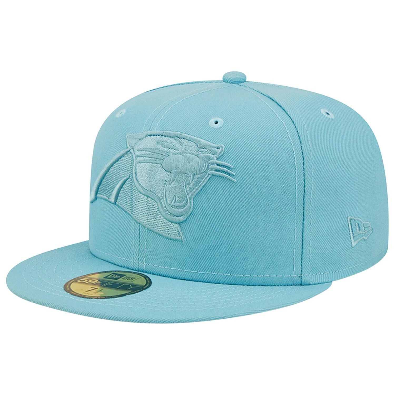 

Мужская приталенная шляпа New Era Aqua Carolina Panthers Color Pack 59FIFTY