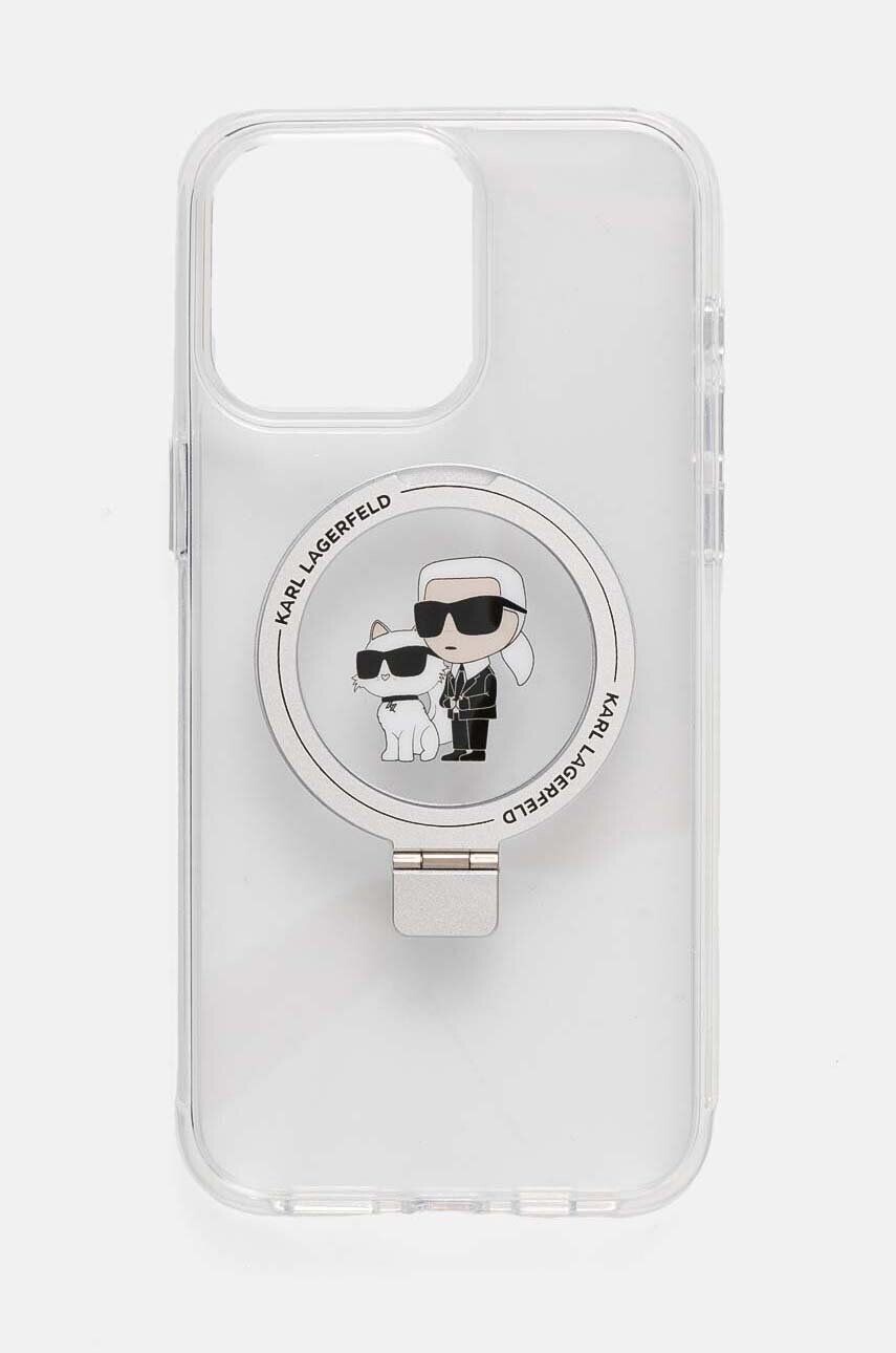 

Чехол для телефона Karl Lagerfeld для iPhone 15 Pro Max 6.7, прозрачный