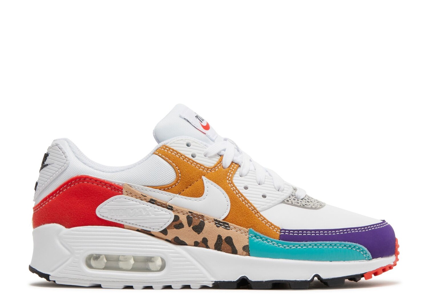 Кроссовки Nike Wmns Air Max 90 'Safari Mix', белый