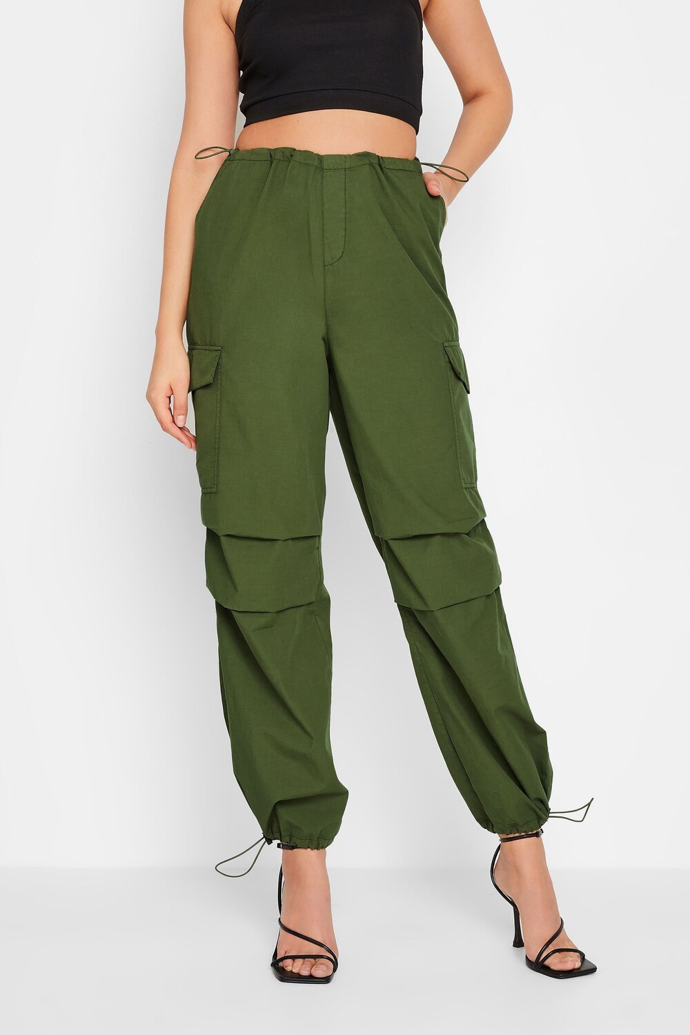 

Брюки-карго с парашютом Long Tall Sally, зеленый