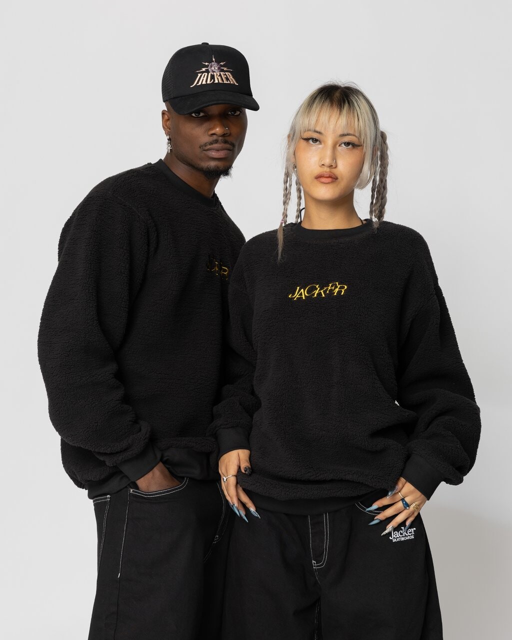 

Флисовая толстовка UNISEX SHERPA Jacker, черный