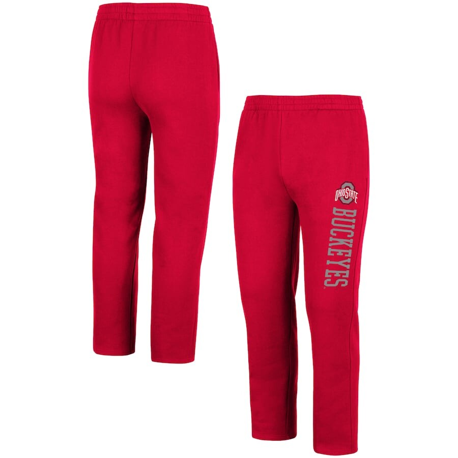 

Брюки Colosseum Ohio State Buckeyes, алый