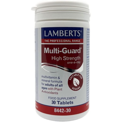 Ламбертс Мульти-Гард 30 таблеток Lamberts ламбертс астаксантин 8 мг 30 растительных капсул lamberts