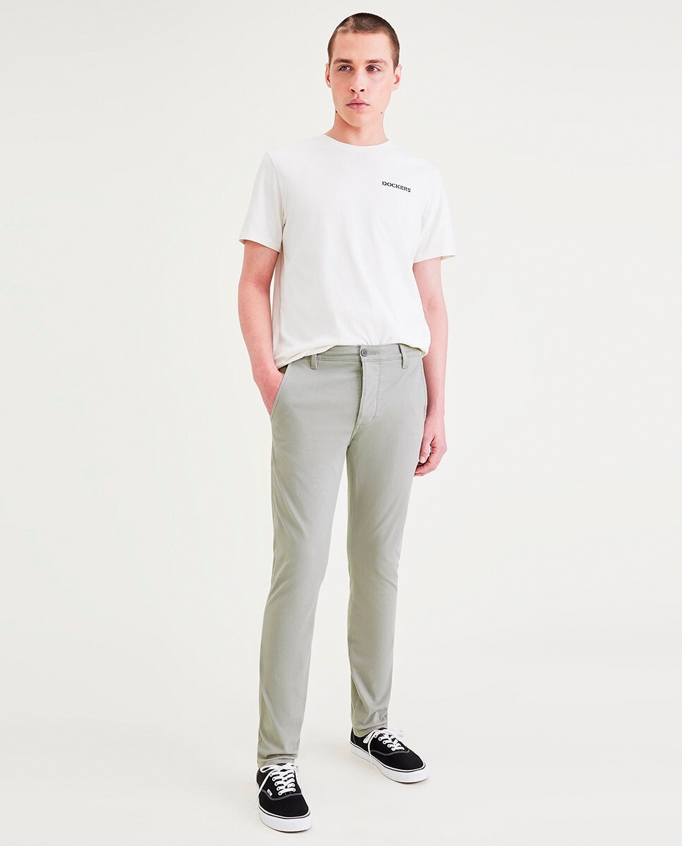 

Мужские брюки чинос скинни Supreme Flex Dockers, светло-зеленый
