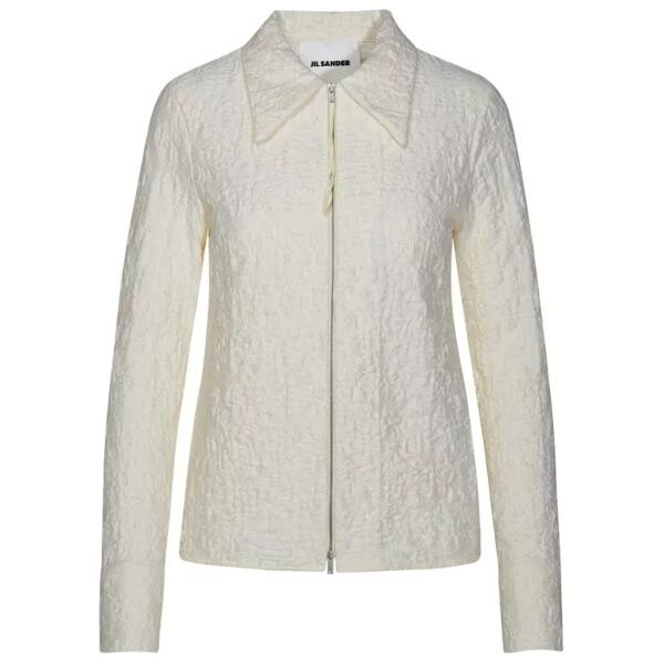 

Куртка ivory cotton jacket Jil Sander, серый