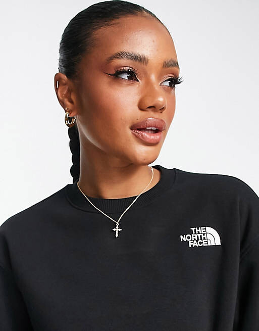 

Черный свитшот оверсайз The North Face Essential эксклюзивно на ASOS
