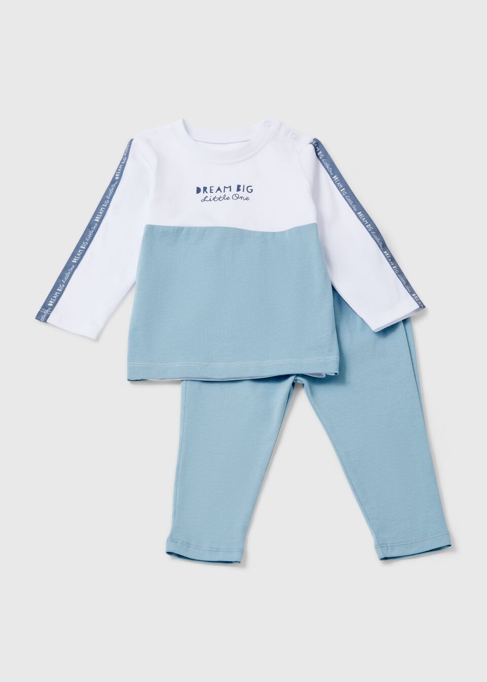 

Комплект из большого джерси Baby Blue & White Dream (для новорожденных, 23 мес.), синий