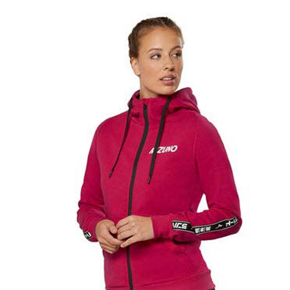

Толстовка Mizuno Katakana Full Zip, красный