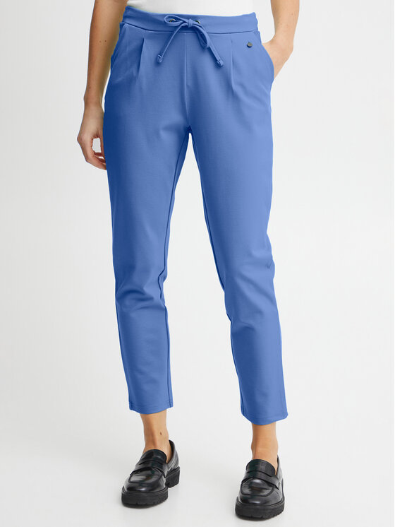 Тканевые брюки стандартного кроя Fransa, синий