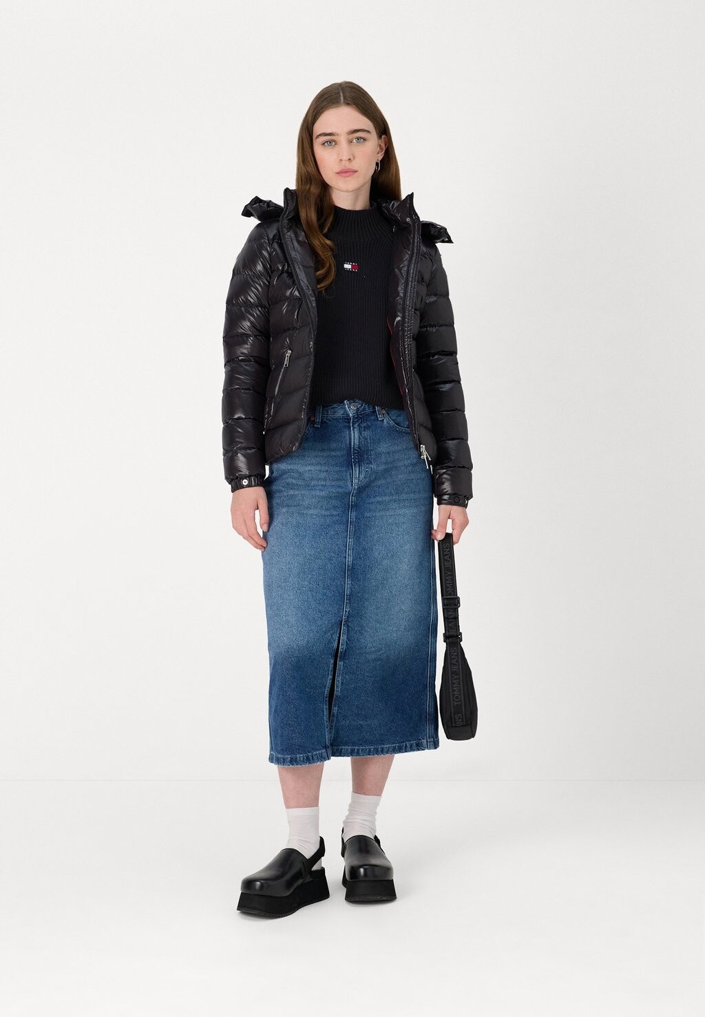 

Пуховик TONAL JACKET Tommy Hilfiger, черный