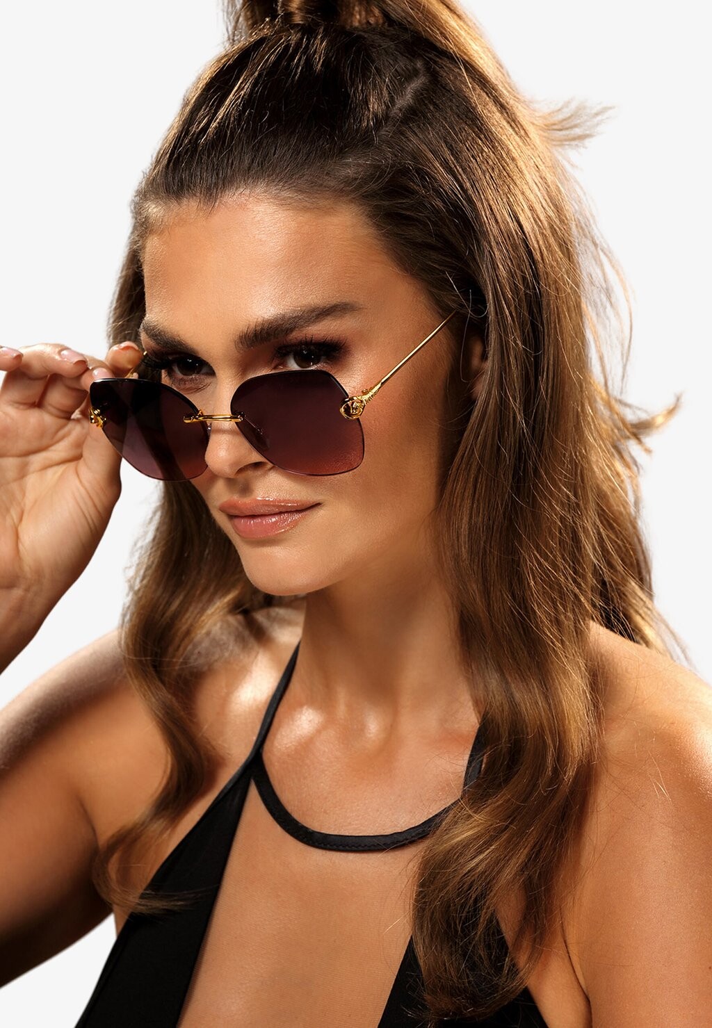 

Солнцезащитные очки Feba Swimwear, темно-сиреневый