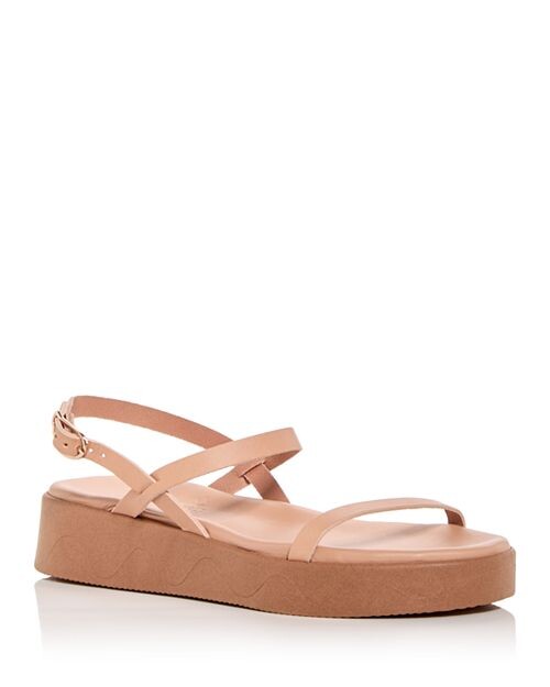 

Женские сандалии на платформе Evriali с ремешками Ancient Greek Sandals, цвет Tan/Beige