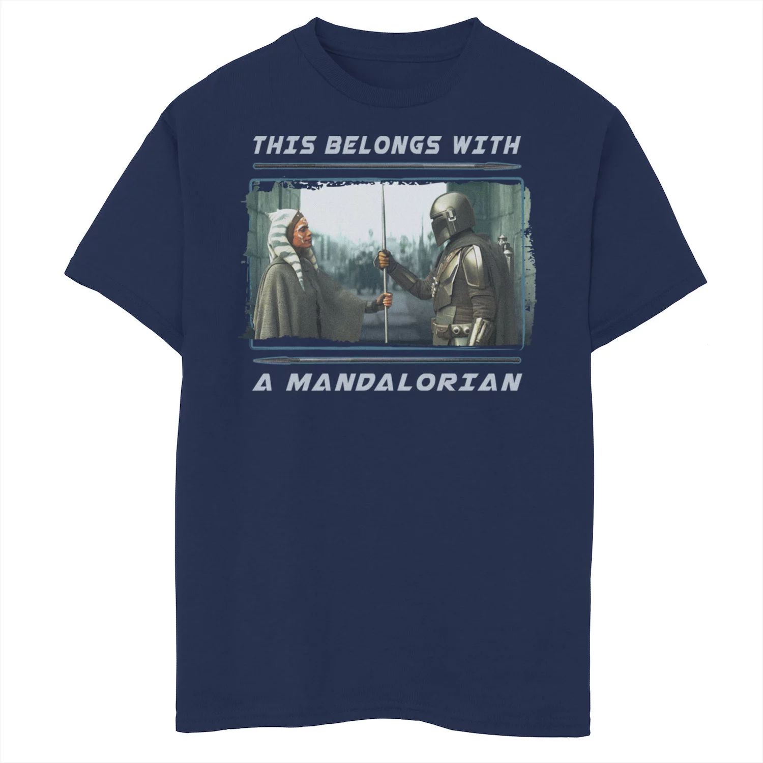 Мальчики 8–20 лет «Звездные войны: Мандалорец принадлежит» в футболке с изображением мандалорской Асоки Star Wars