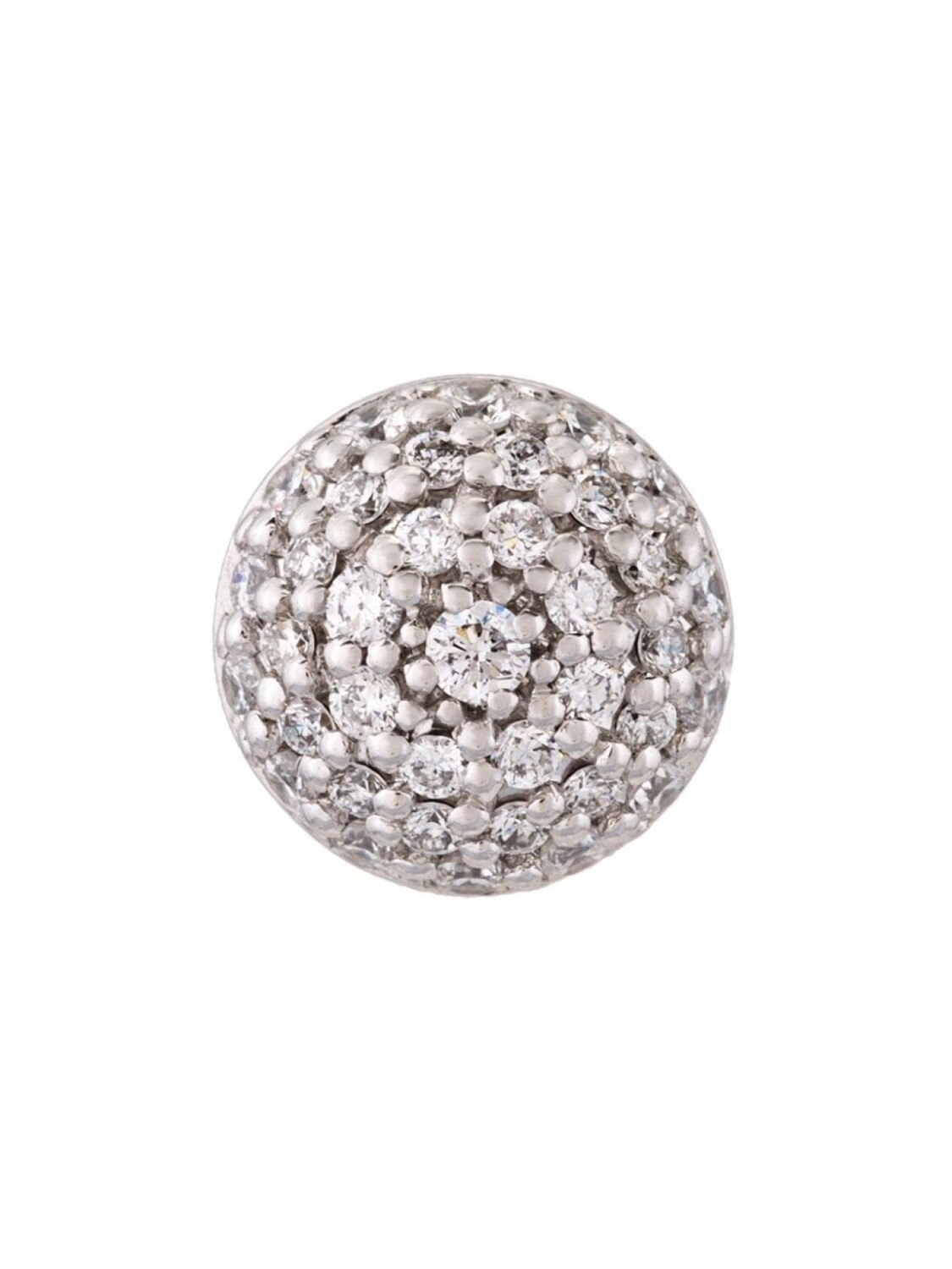 

Серьга Black Caviar из белого золота с бриллиантами ALINKA, металлик