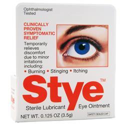 Stye Стерильная смазочная глазная мазь 0.13 унций цена и фото