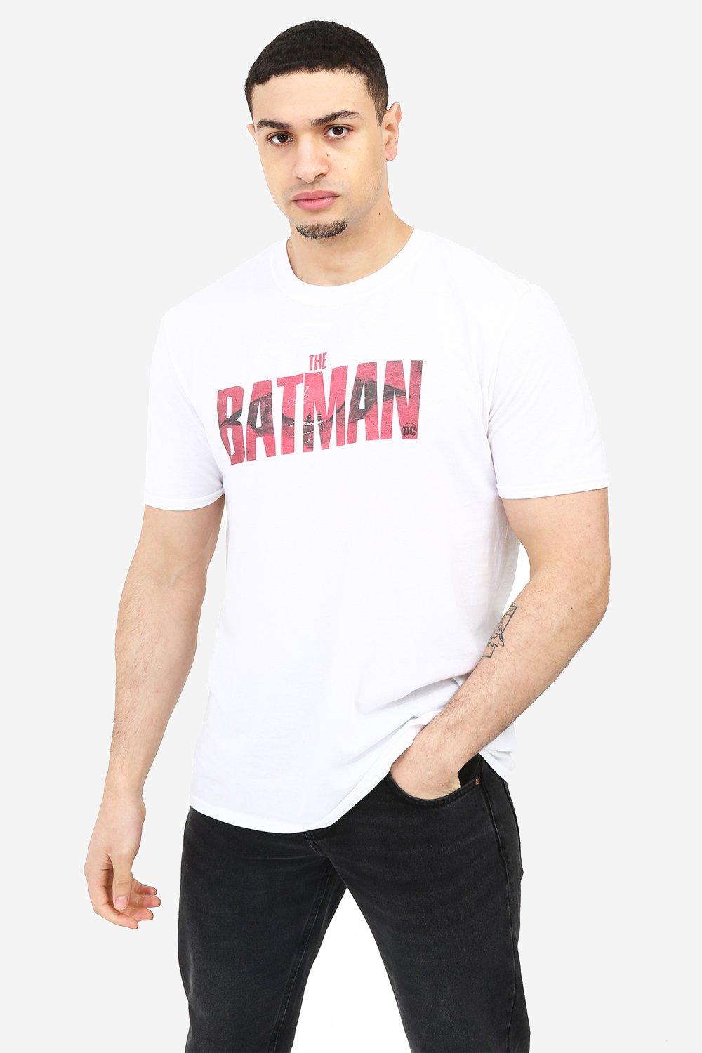 Мужская футболка с Бэтменом DC Comics, белый