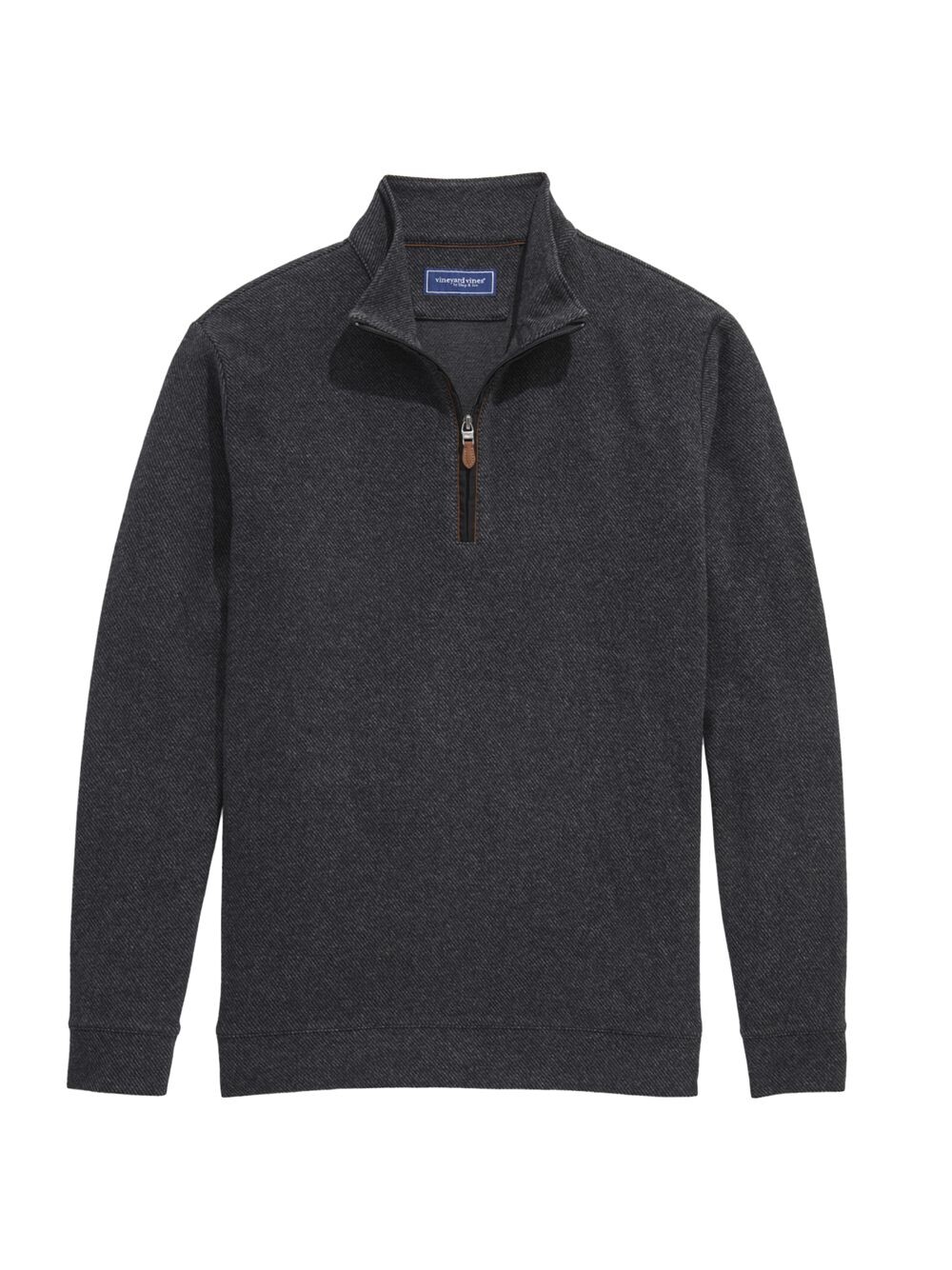 

Толстовка Calm Water с молнией на четверть Vineyard Vines, Серый