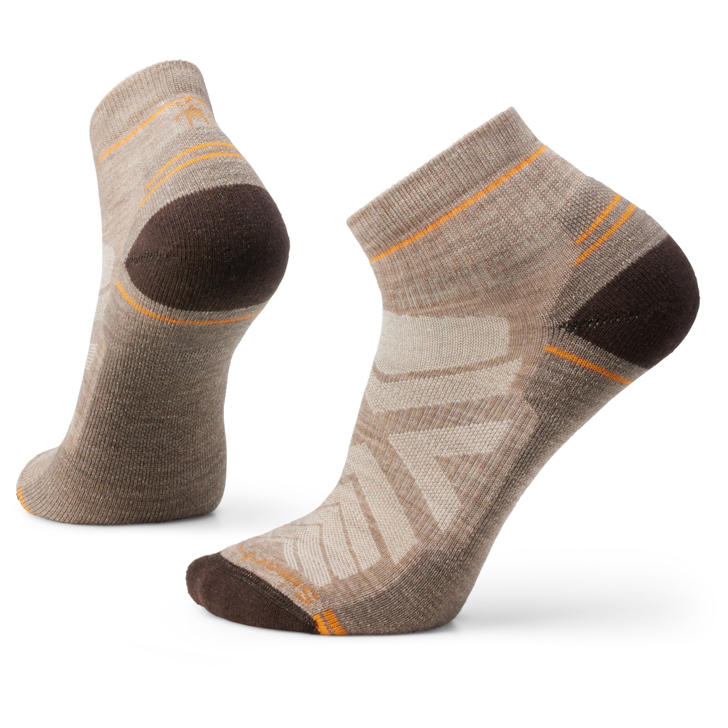 цена Походные носки Smartwool Hike Light Cushion Ankle, цвет Chestnut/Fossil