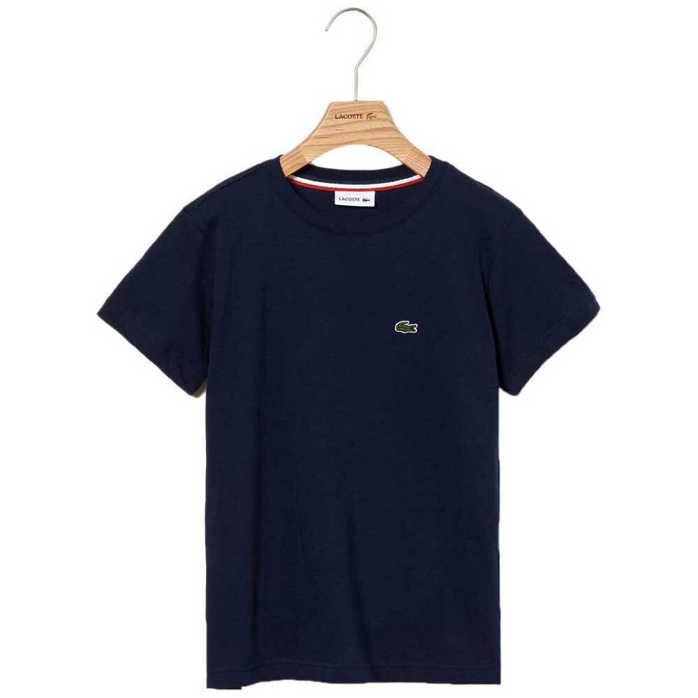 

Поло с коротким рукавом Lacoste Crew Neck Cotton, синий