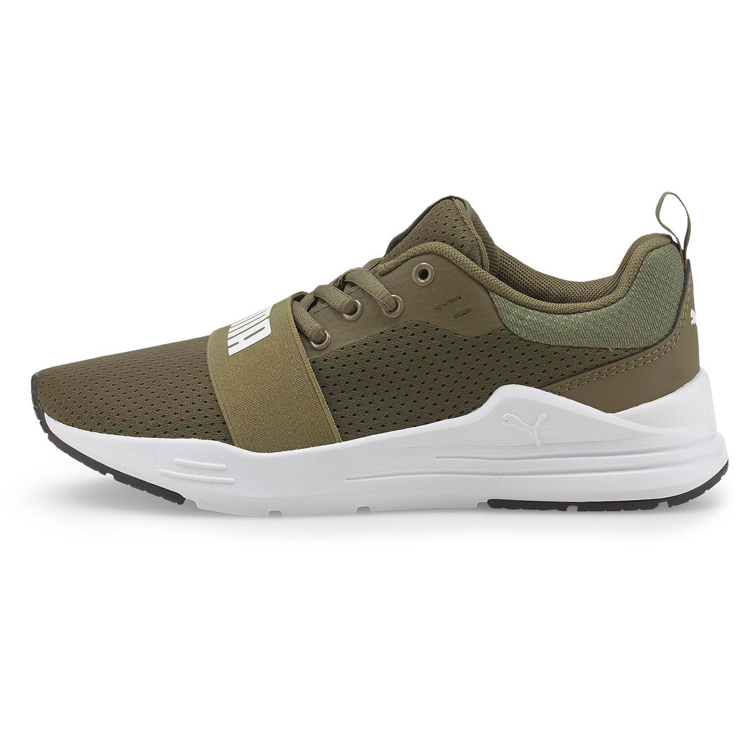 

Низкие кроссовки Puma WIRED RUN, цвет burnt olive puma white