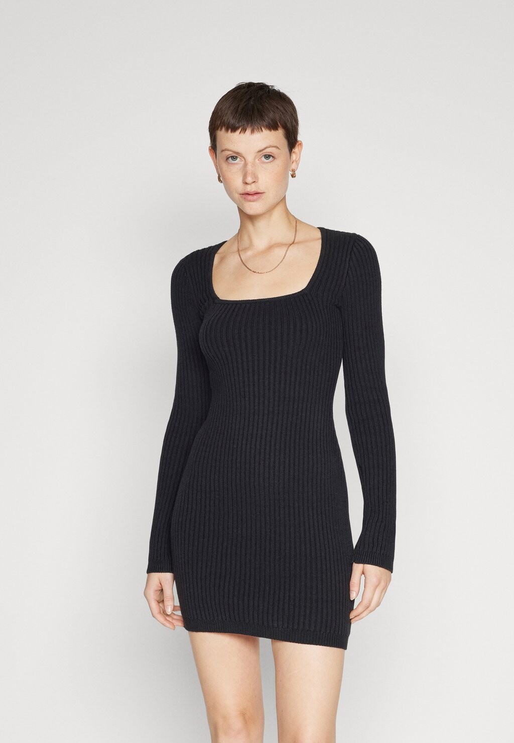 

Платье Hollister Co. ПЛАТЬЕ-СВИТЕР, цвет BLACK