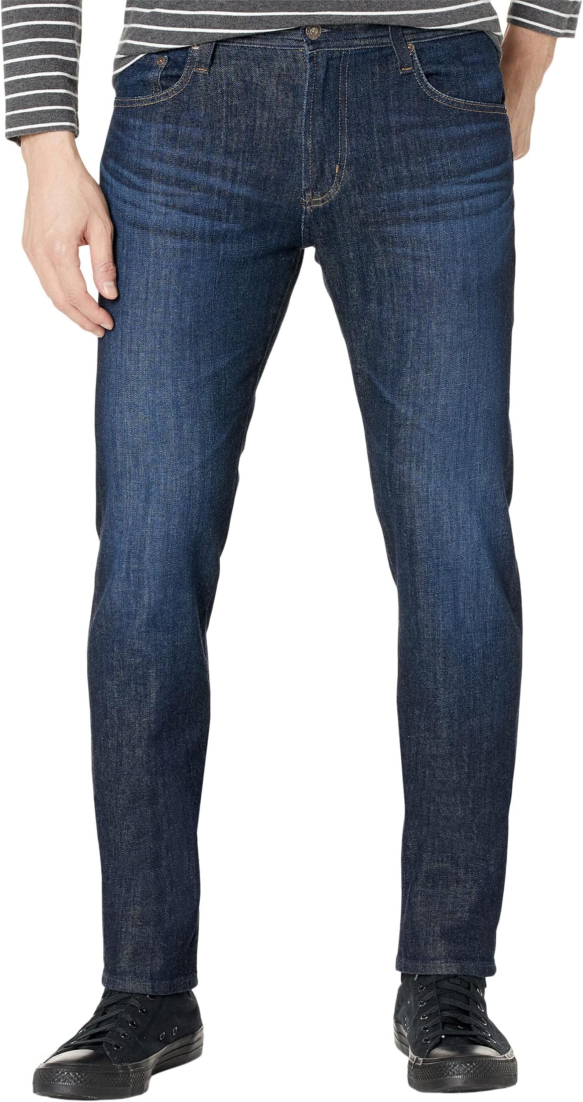 Джинсы Tellis Modern Slim Jeans in Dark Canyon AG Jeans, цвет Dark Canyon джинсы simon miller slim crop jeans in after dark