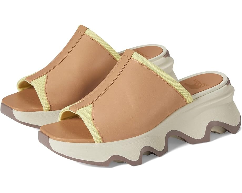 

Туфли SOREL Kinetic Impact Slide High Sandal, цвет Honest Beige/Chalk