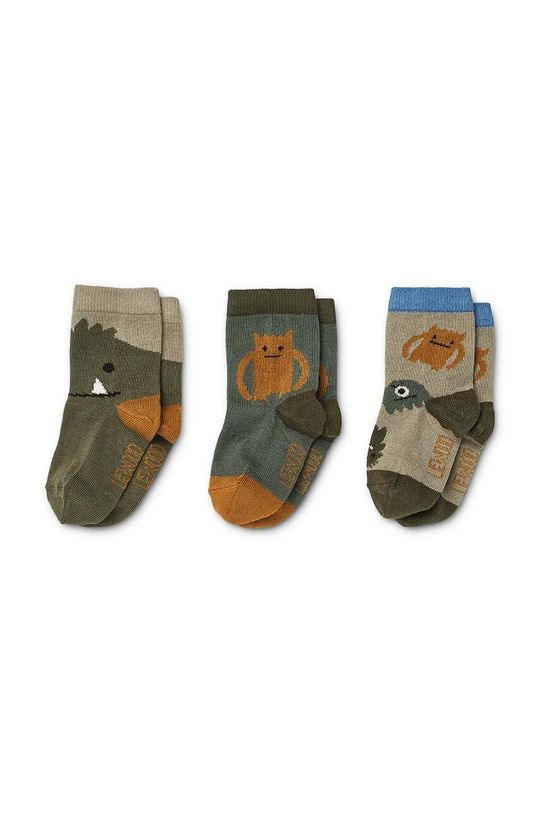 Детские носки Liewood, 3 шт., серый