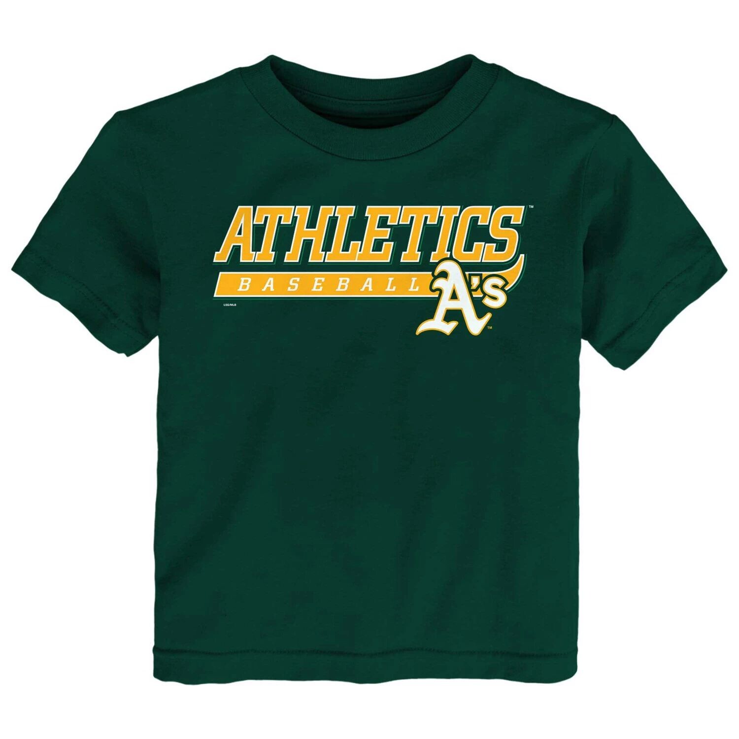 

Зеленая футболка для малышей Oakland Athletics Take The Lead Outerstuff