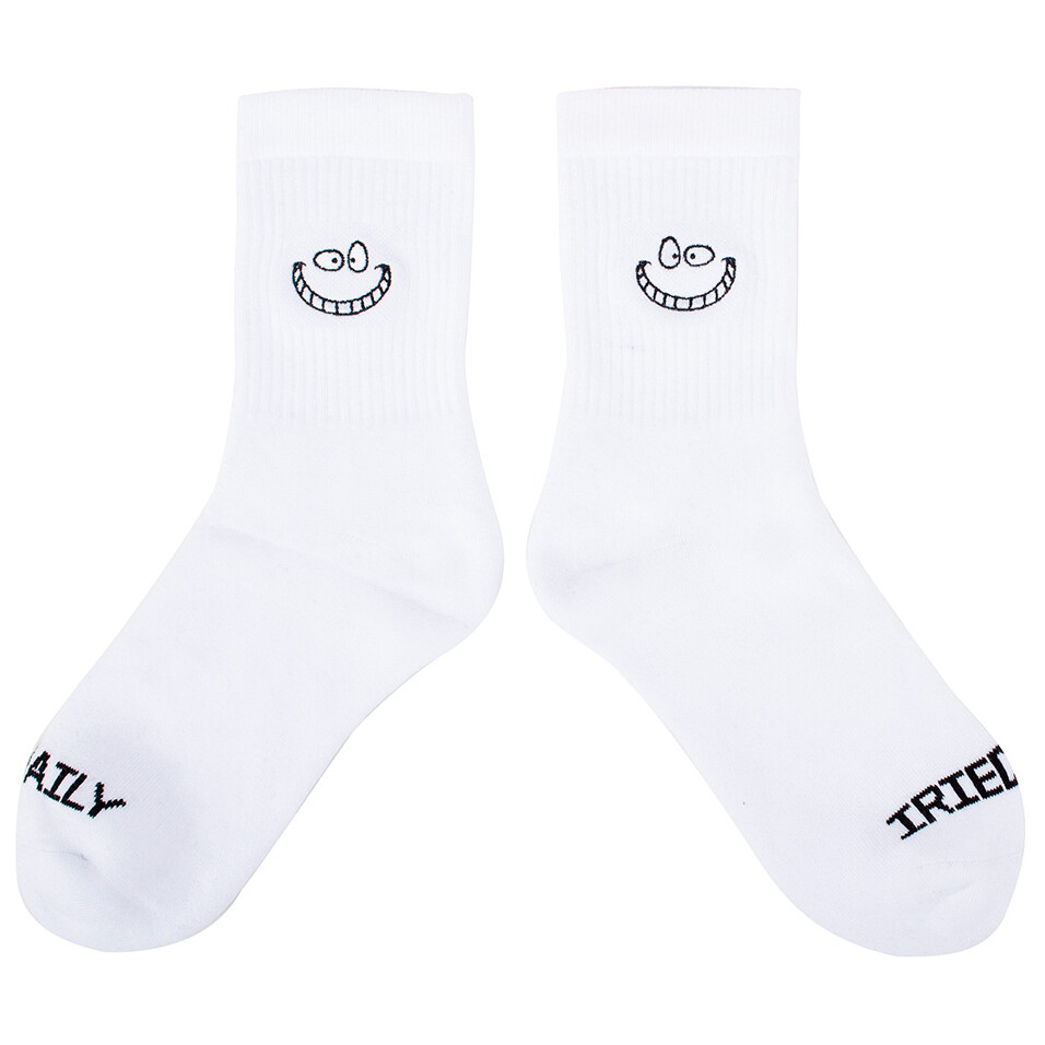 

Многофункциональные носки Iriedaily Grin Cat Sock, белый