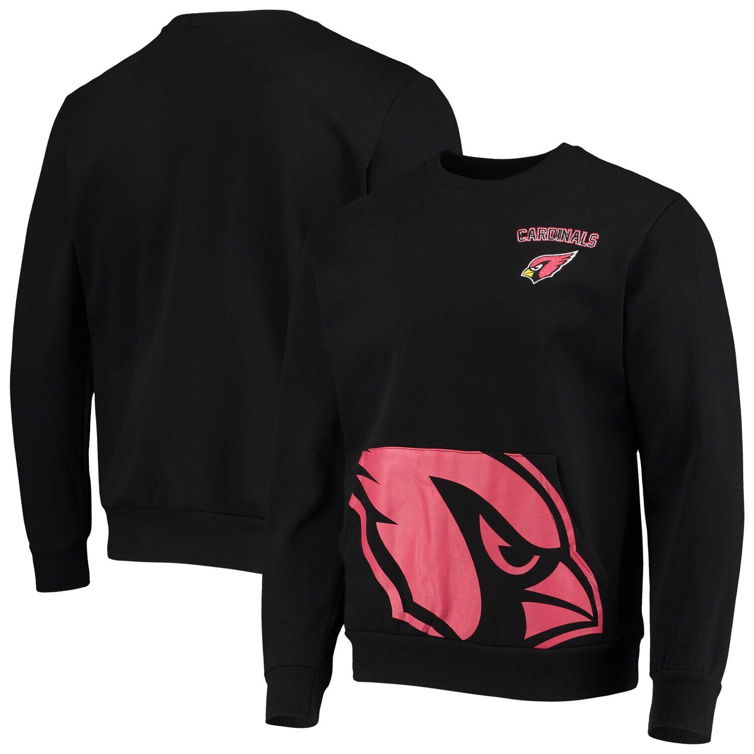 

Мужской пуловер с карманами FOCO Black Arizona Cardinals