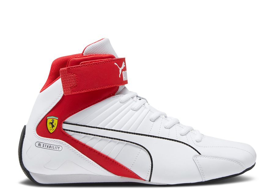 

Кроссовки Puma Scuderia Ferrari X Kart Cat RL Mid, цвет White Rosso Corsa