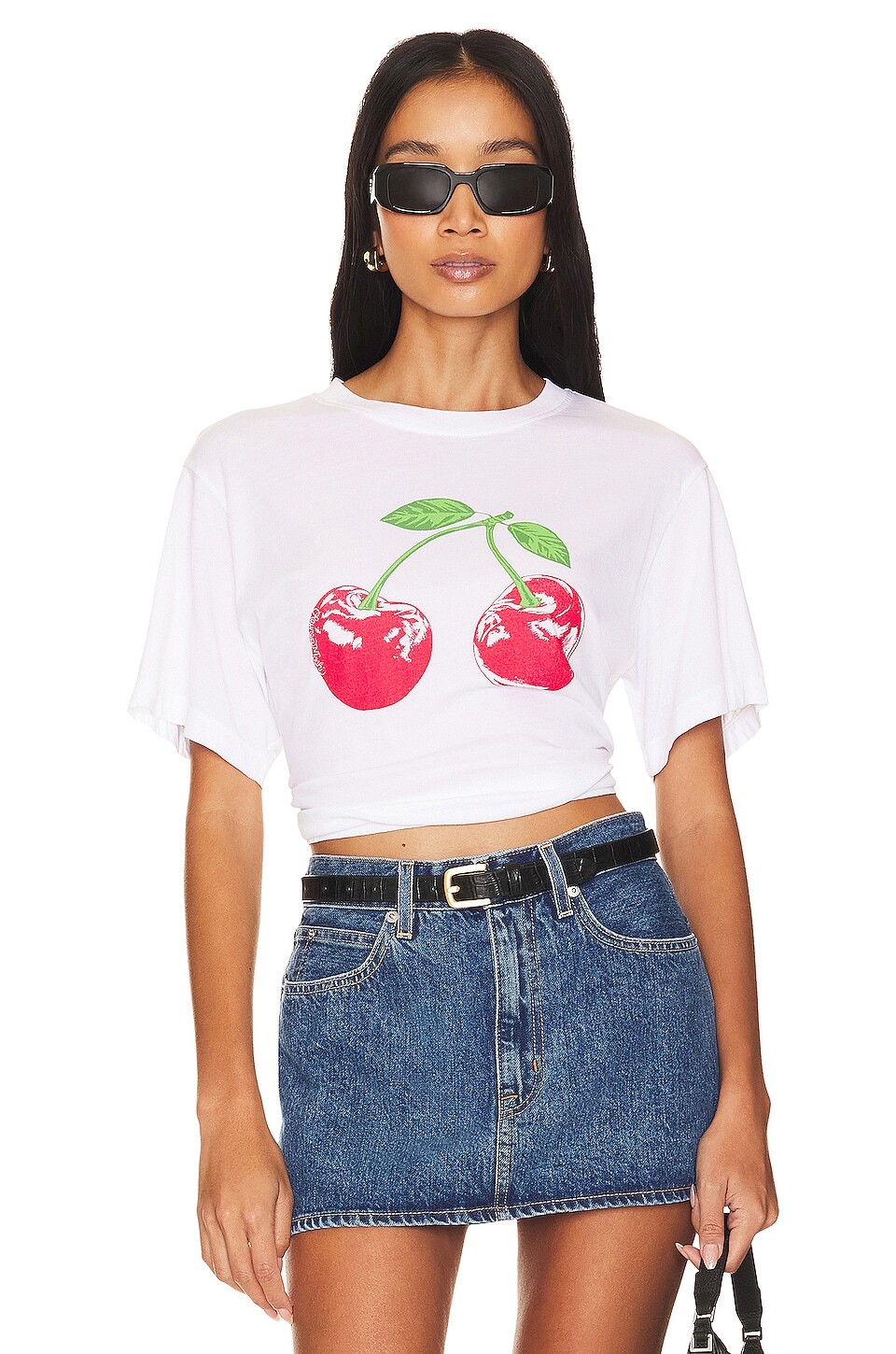 

Футболка Lauren Moshi Rue Cherries, белый