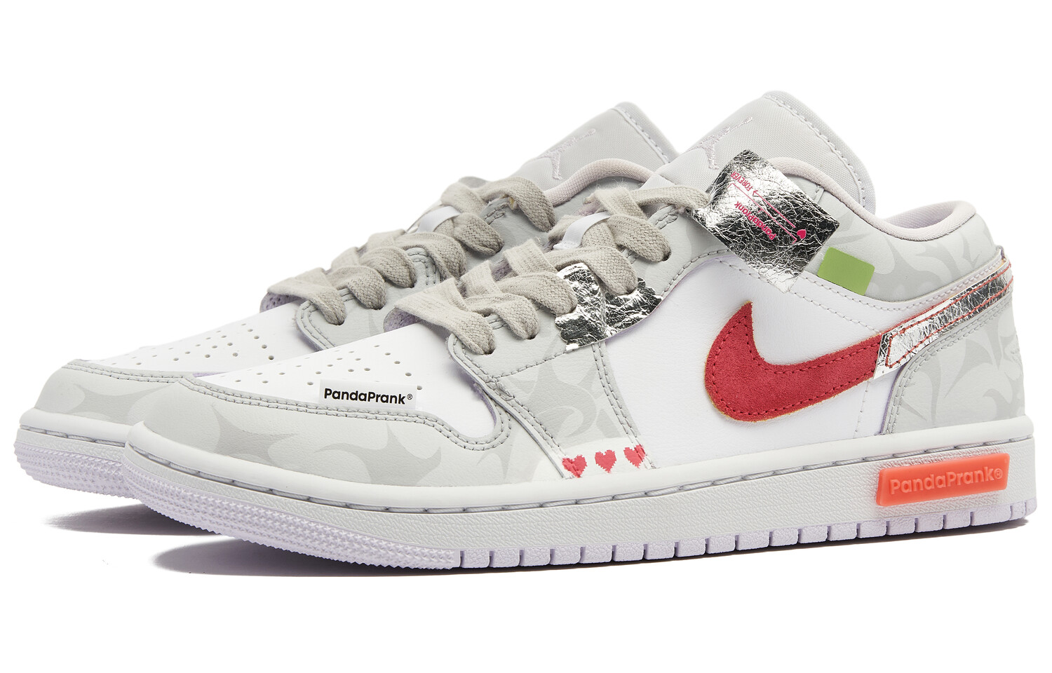 

Jordan Air Jordan 1 винтажные баскетбольные кроссовки женские, White/Gray