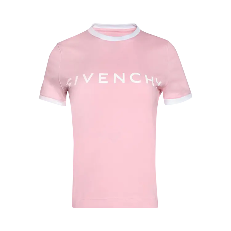 

Футболка Givenchy Ringer 'Flamingo', розовый