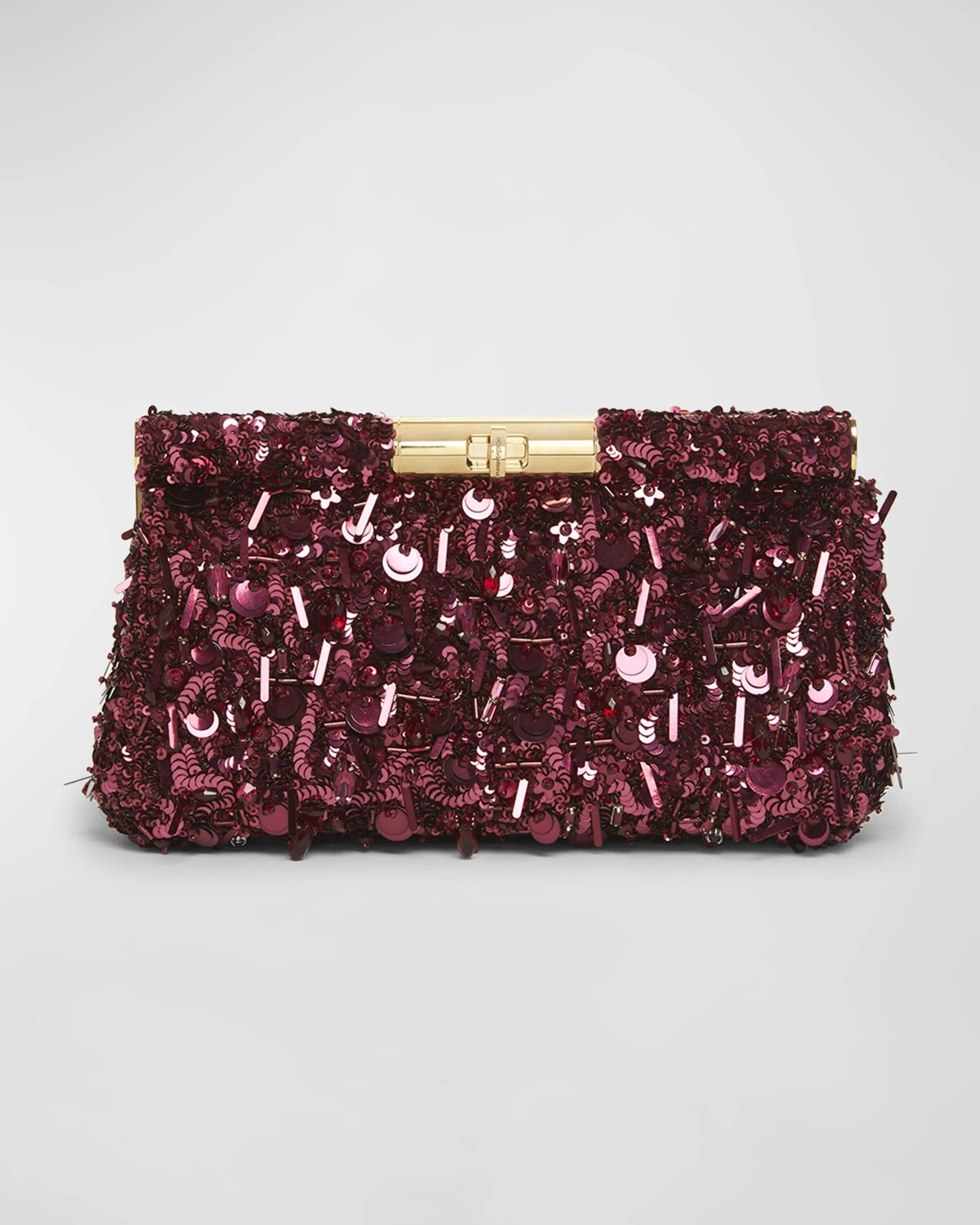 

Клатч Marlene с пайетками Dolce&Gabbana, цвет Bordeaux Rosso