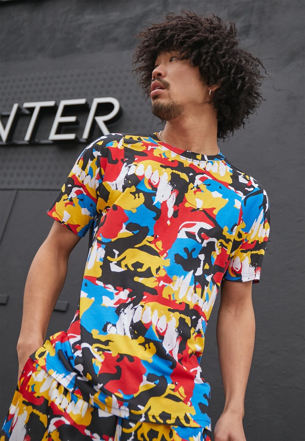 

Футболка с принтом Winners Circle Tee Puma, цвет puma black