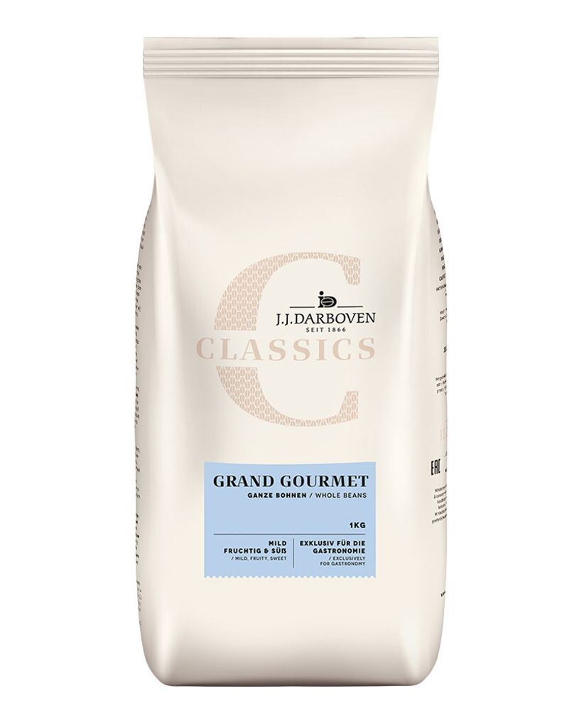 

Кофе CLASSICS Grand Gourmet от JJ Darboven, 1000г в зернах J.J. Darboven