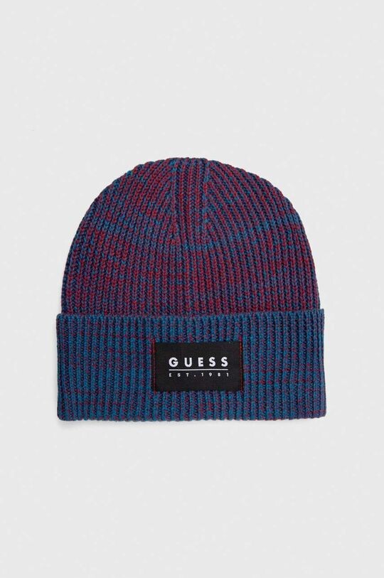 

Шапка из смесовой шерсти Guess, гранат