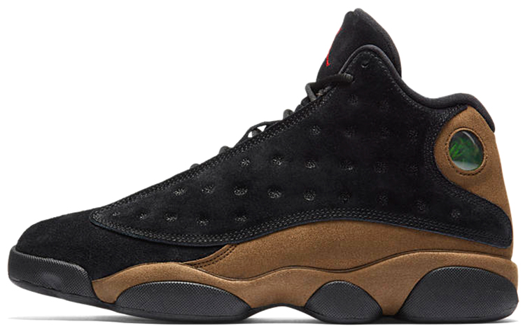 

Air Jordan 13 Vintage баскетбольные кроссовки Черный/Светло-оливковый унисекс