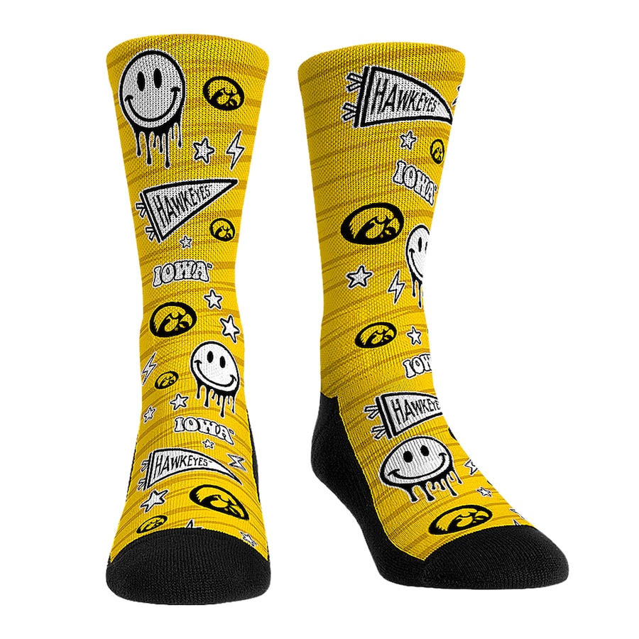 

Носки Rock Em Socks Iowa Hawkeyes