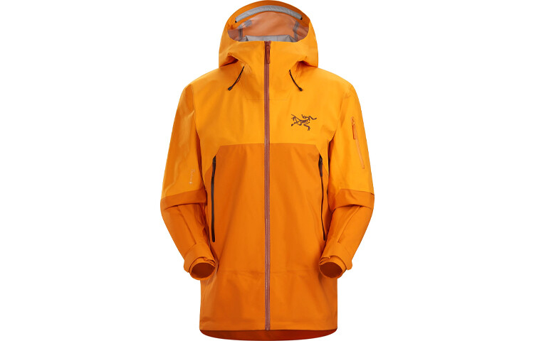 

RUSH Куртка для активного отдыха для мужчин Arcteryx, оранжевый/серый/зеленый