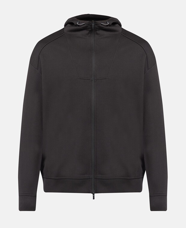 

Куртка с капюшоном Emporio Armani, черный