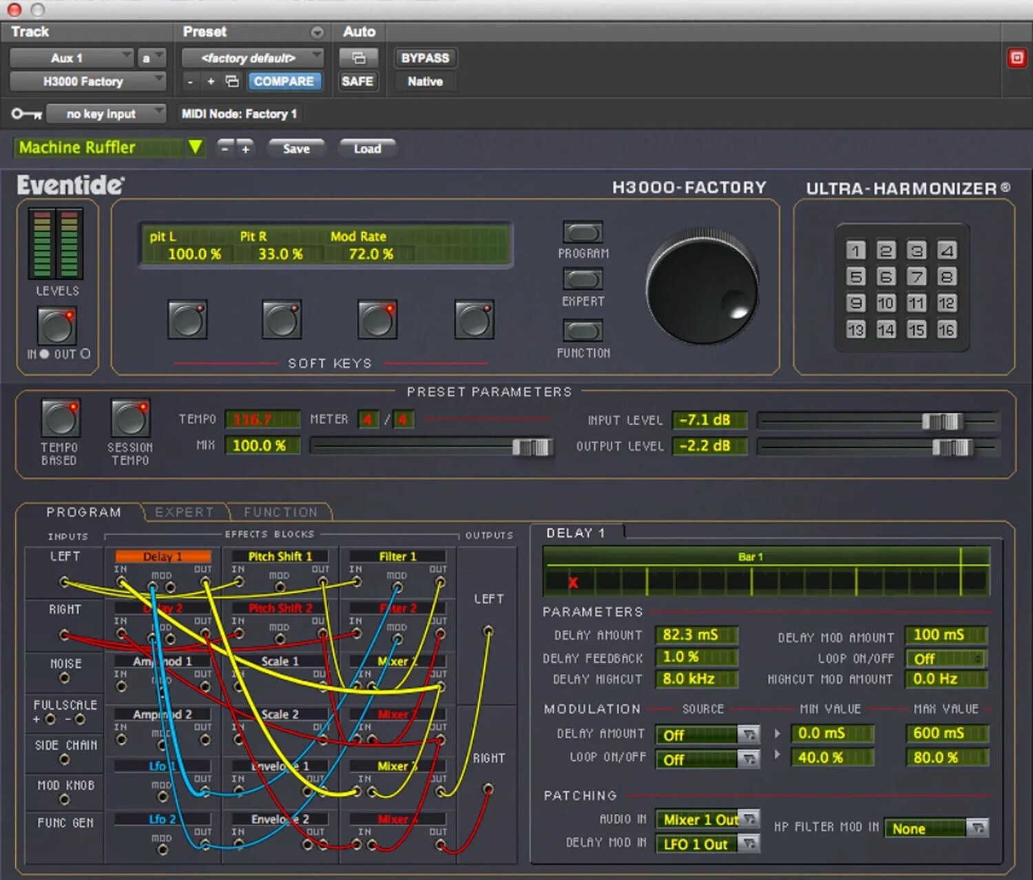 

Плагин Eventide H3000 Factory Ultra-Harmonizer