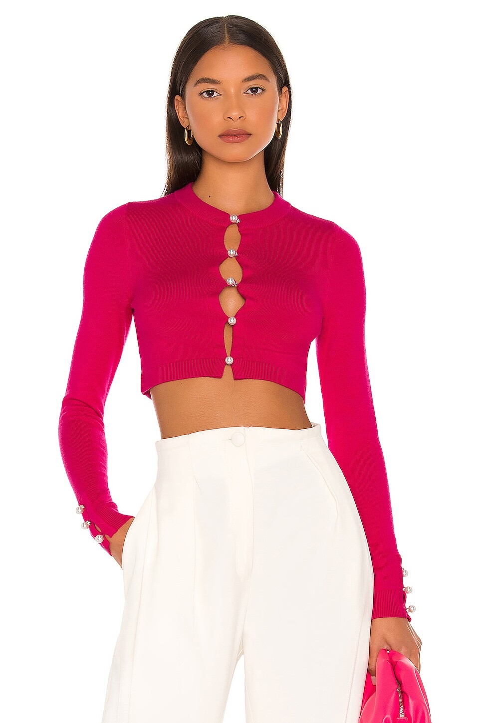 

Кардиган Lovers and Friends Tara Micro, цвет Hot Pink