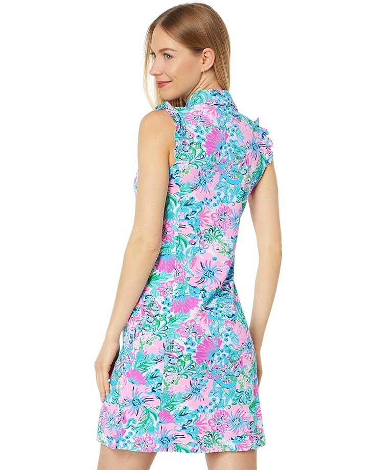 

Платье Lilly Pulitzer Silvia Dress Upf 50+, цвет Mandevilla Baby Paradise Petals
