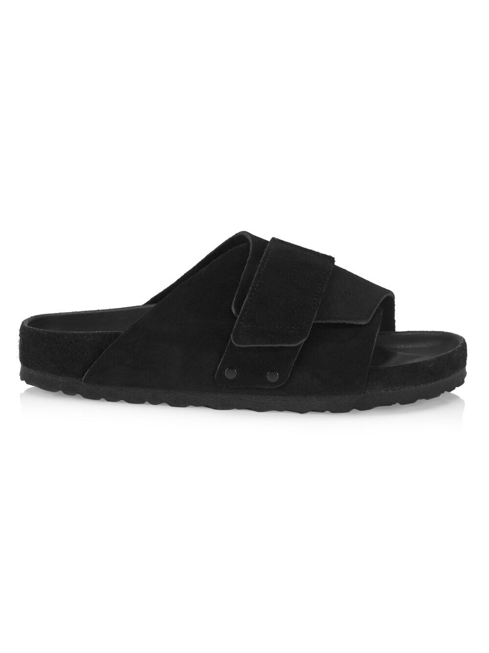 

Изысканные замшевые сандалии Kyoto Birkenstock, черный