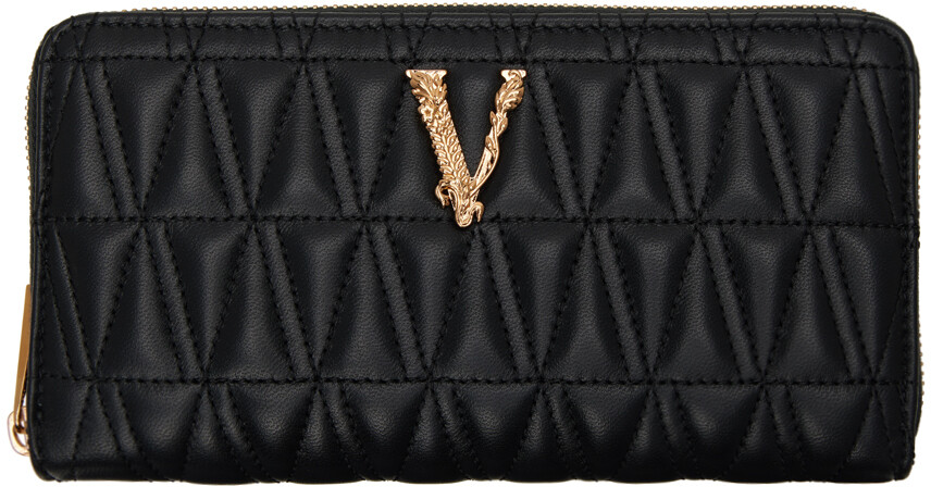 

Черный кошелек Virtus Versace