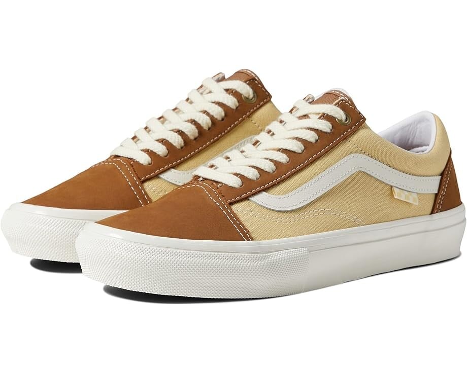 

Кроссовки Vans Skate Old Skool, цвет Nubuck/Canvas Brown