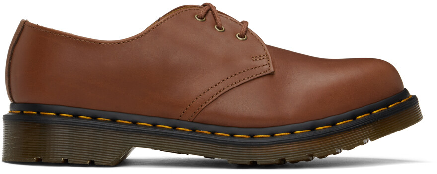 

Светло-коричневые кожаные оксфорды 1461 Carrara Dr. Martens